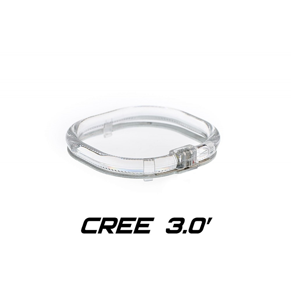 AECREEZ133 — Автозапчасть/ангельские глазки CREE 3,0 дюйма для квадратной бленды Z133 OPTIMA