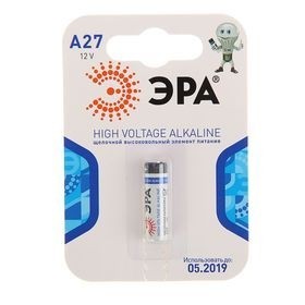 C0038442 — A271BL алкалиновые батарейки, блистер 1 шт. ЭРА