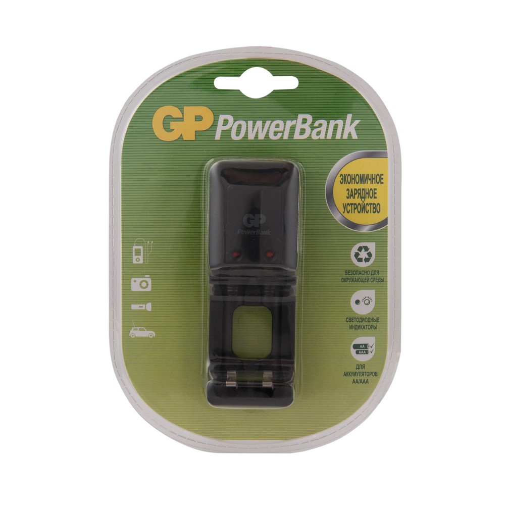 GPPB330GSC2CR1 — Зарядное устройство GP PB330GSC2CR1 (блистер 1 шт) для аа/ааа GP GROUP