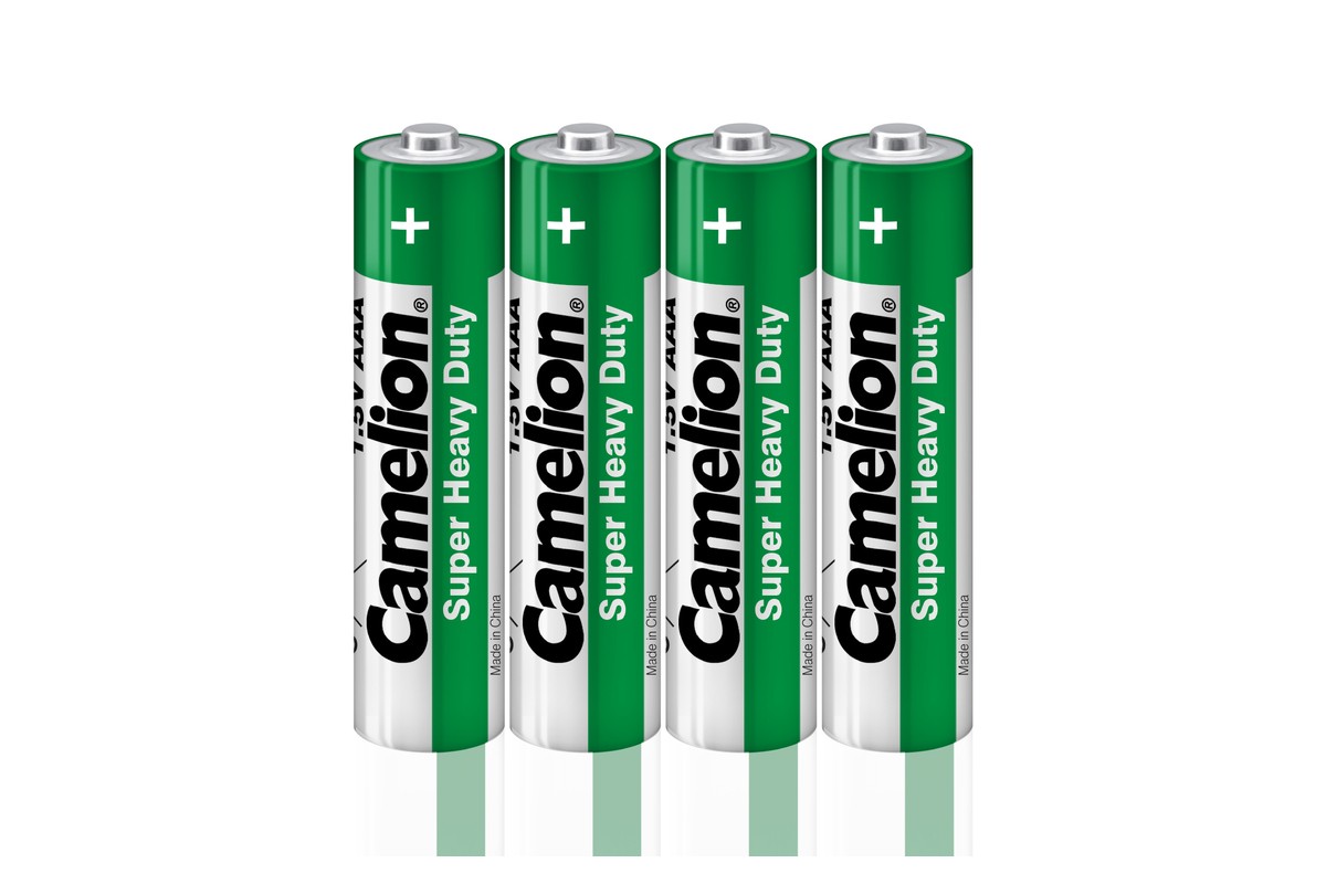 R03PSP4G — Батарейка солевая тип AAA 1,5в 4шт CAMELION SUPER HEAVY DUTY R03 SR4 CAMELION