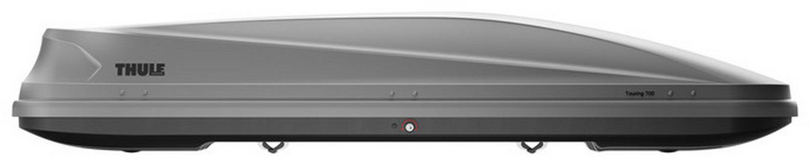 634200 — Бокс THULE TOURING M (200), 175X82X45 см, титановый, DUAL SIDE, AEROSKIN, 400 л THULE
