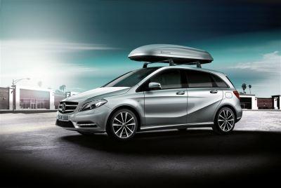 A0008400200 — Бокс на крышу 450 л серебристый MERCEDES-BENZ