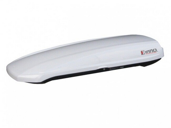 BRA1250U1 — Бокс пластиковый 440л, NEW SHADOW 16 (2х стороннее открытие, глянцевый, белый) INNO