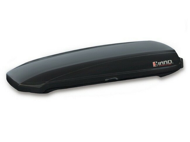 BRA1260U5 — Бокс пластиковый 440л, NEW SHADOW 16 (2х стороннее открытие, матовый, черный) INNO