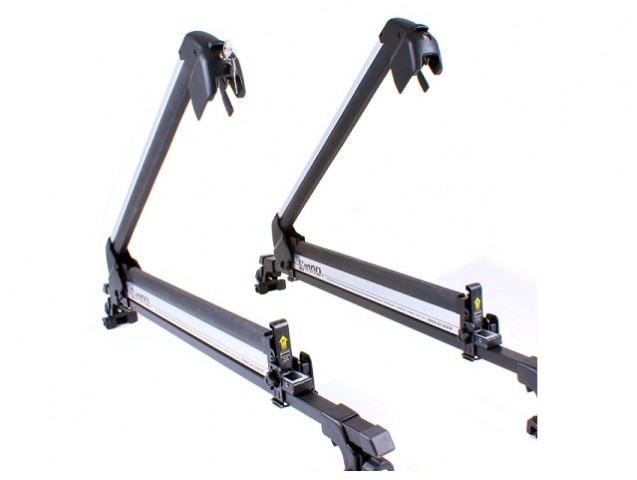 IN926 — Крепление для лыжсноубордов на базовый багажник GRAVITY (6 пар лыж4 сноуборда), для поперечин ш25 INNO