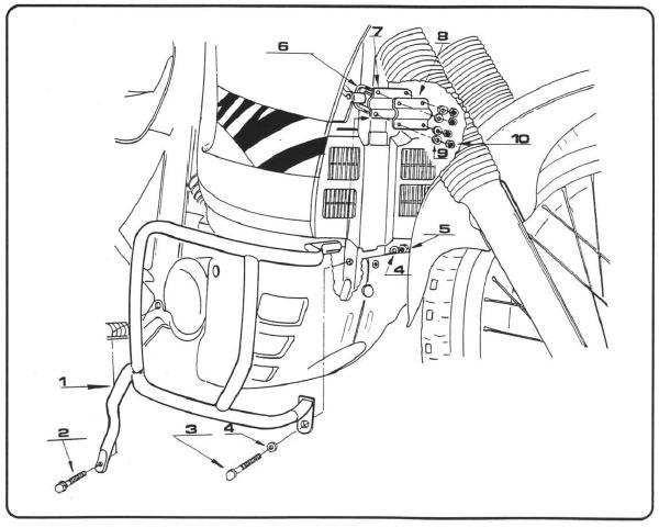 TN363 — ДугибезопасностиXLV600TN363 GIVI