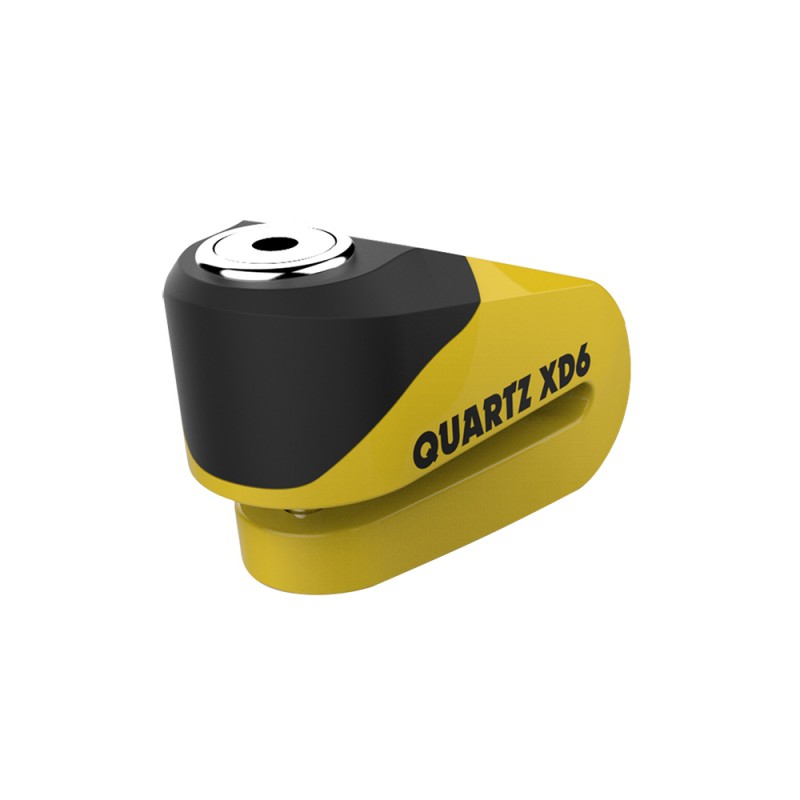 LK265 — ЗамокQUARTZXD6DISKLOCK(6MMPIN)YELLOW/BLACK OXFORD