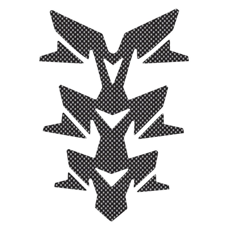 OF844 — НаклейкаGELSPINEINVADERкарбон OXFORD