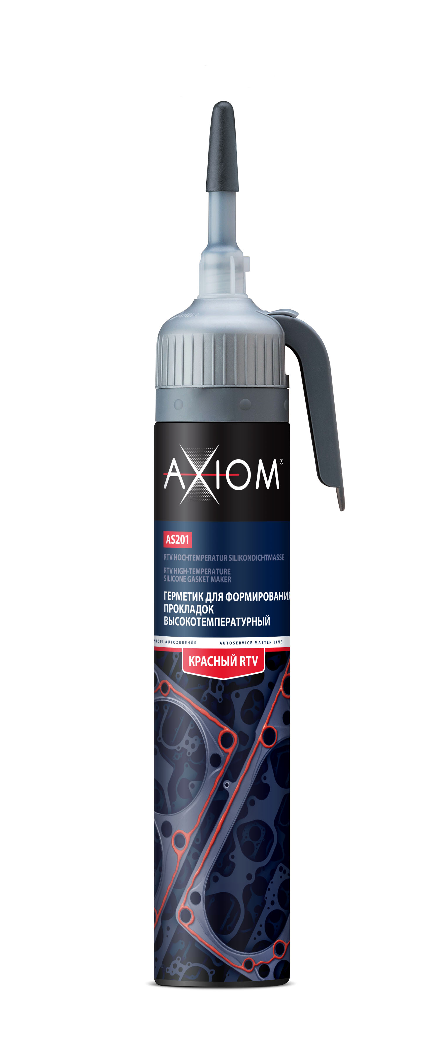 AS201 — Формирователь прокладок (0,2лКрасный) AXIOM