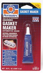 51817 — Формирователь прокладок анаэробный красный Anaerobic Gasket Maker для водяных насосов, крышек клапан PERMATEX
