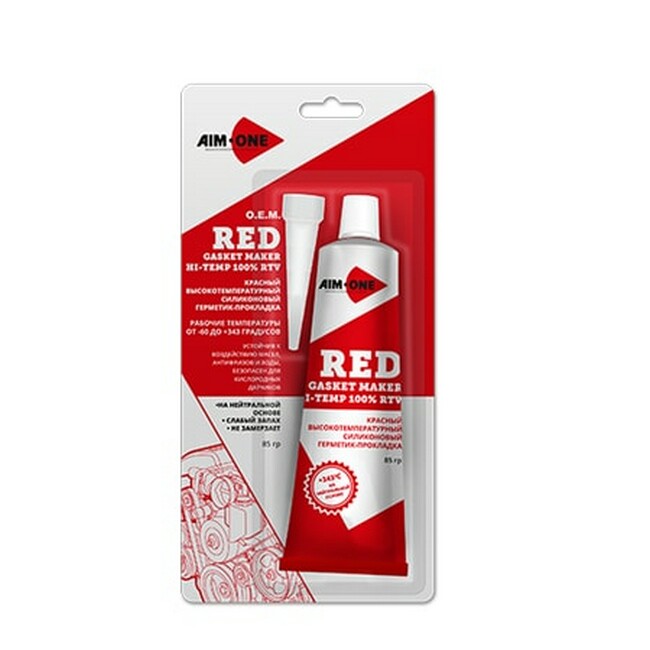 GMRD0085 — Герметик (85грм.,Красный) AIM-ONE