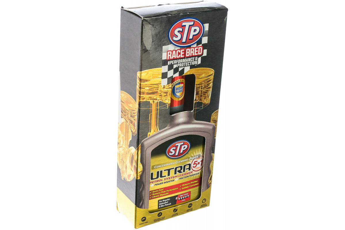 76400EN — Присадка к бензиновому топливу STP 0,400л ULTRA PETROL 5 в 1 STP