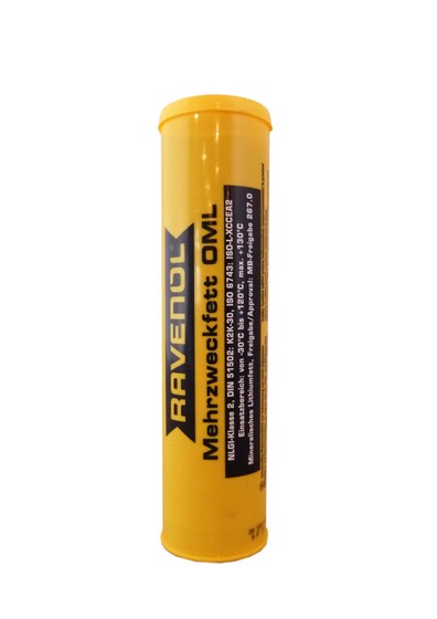 4014835768048 — Смазка RAVENOL Mehrzweckfett OML (0,4кг) new 401 357680 RAVENOL