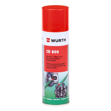 5997573052 — Спрейсмазка медная WURTH CU 800 500мл WURTH