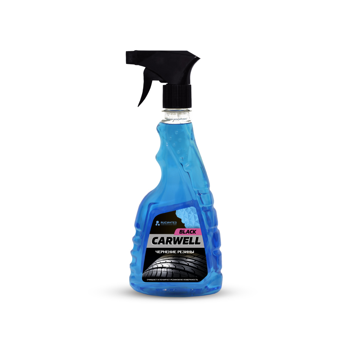 C000 — Чернение резины CARWELL BLACK  (0,5 л.) CARWELL
