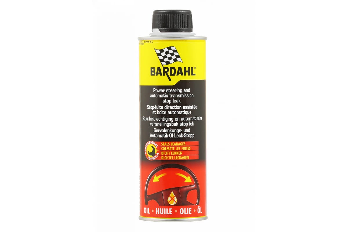1755B — POWER STEERING AND AUTOMATIC TRANSMISSION STOP LEAK Присадка в трансмисионное масло АКПП+ГУР 0,3л BARDAHL