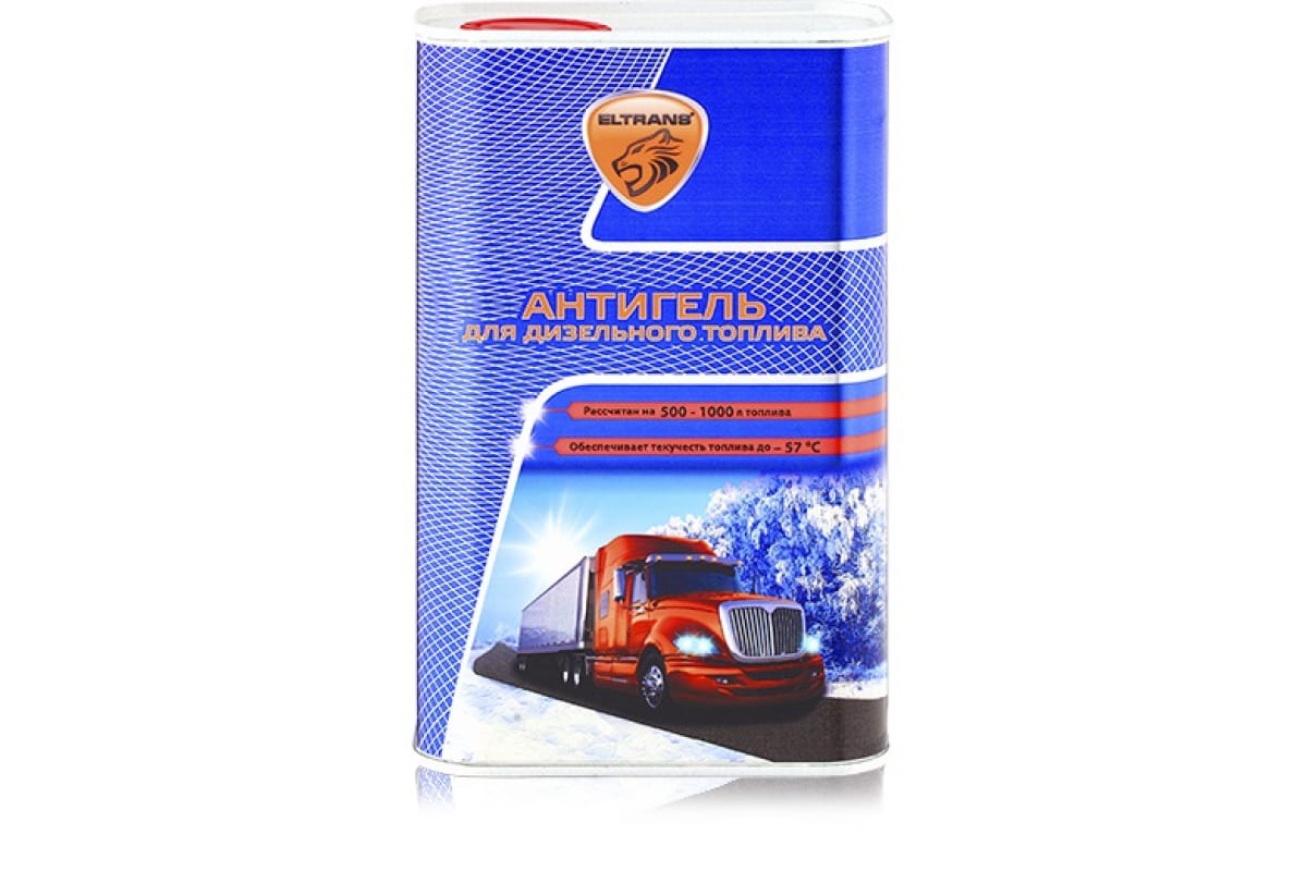 EL100211 — Антигель для дизельного топлива на 500-1000 л. ELTRANS 1000 мл. ЭЛТРАНС