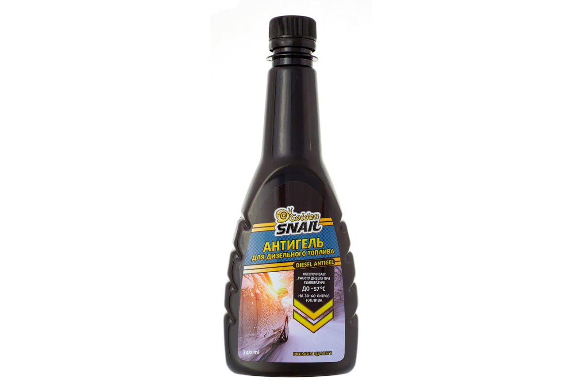 GS5002 — Антигель для дизельного топлива (концентрат) GOLDEN SNAIL, на 3060 л, 340 мл, GS 5002 GOLDEN SNAIL