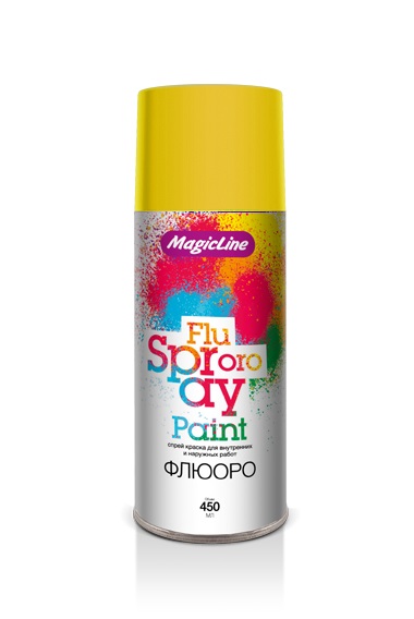 1070 — Краска (0,45лЖелтый) MAGICLINE