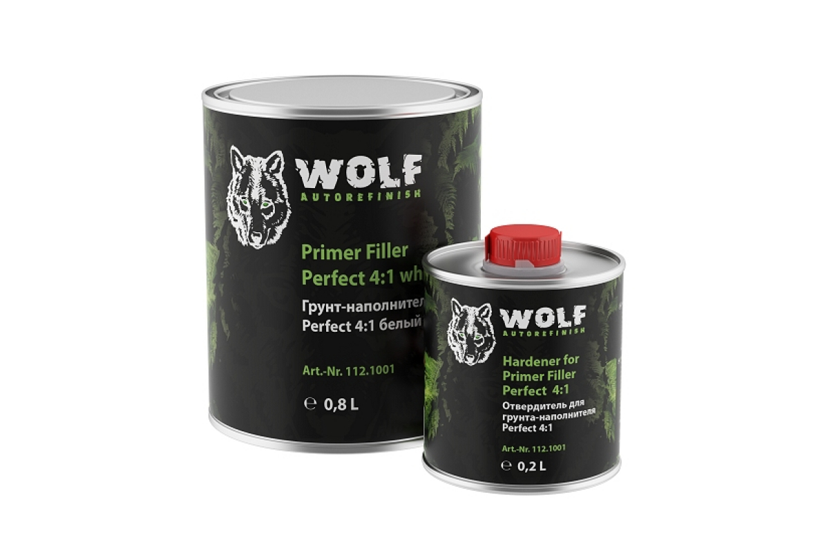 1121001 — Грунт-наполнитель Wolf Perfect Filler 41, белый 112.1001 WOLF
