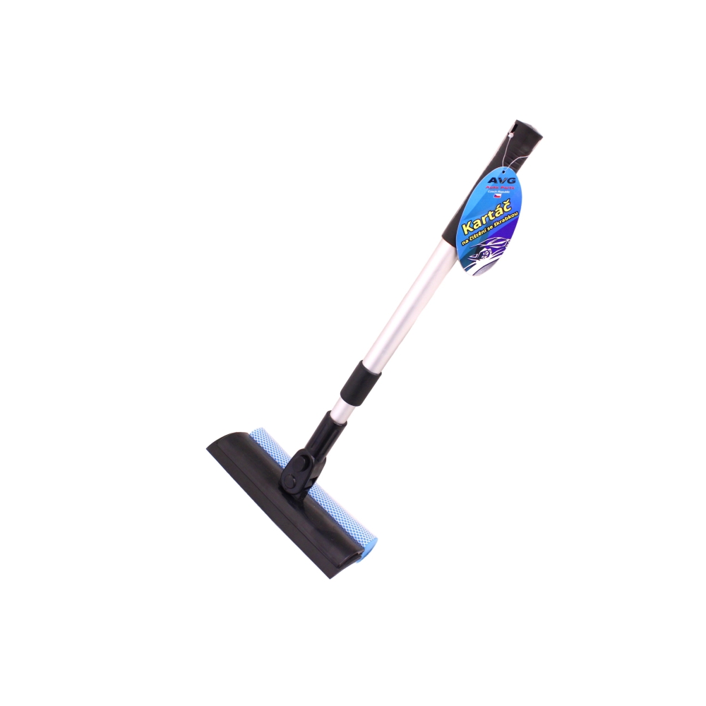400803 — Водосгон с телескопической ручкой 50-70см и поролоновой щеткой AVG
