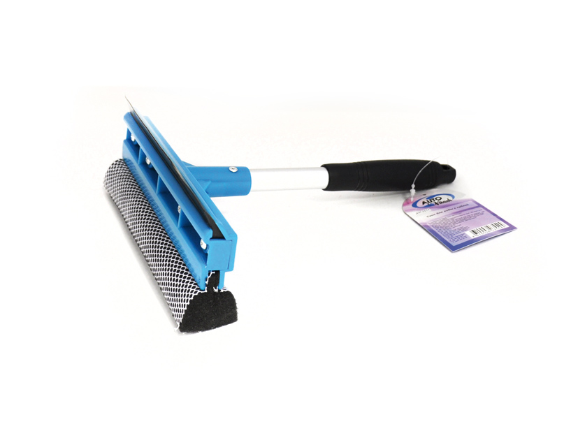 AV2158 — Сгон для воды с губкой (металлич). 20 см*26 см AUTOVIRAZH