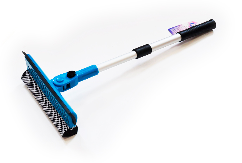 AV2159 — Сгон для воды с губкой телескопический (металлич). 50-70 см*20 см AUTOVIRAZH