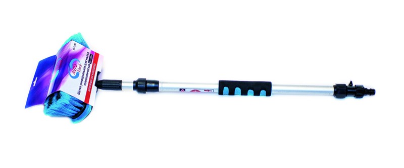 AV2176 — Щетка для мытья а/м телескопическая (L: 65-100 см, d 18-22 мм) с  переходником AUTOVIRAZH