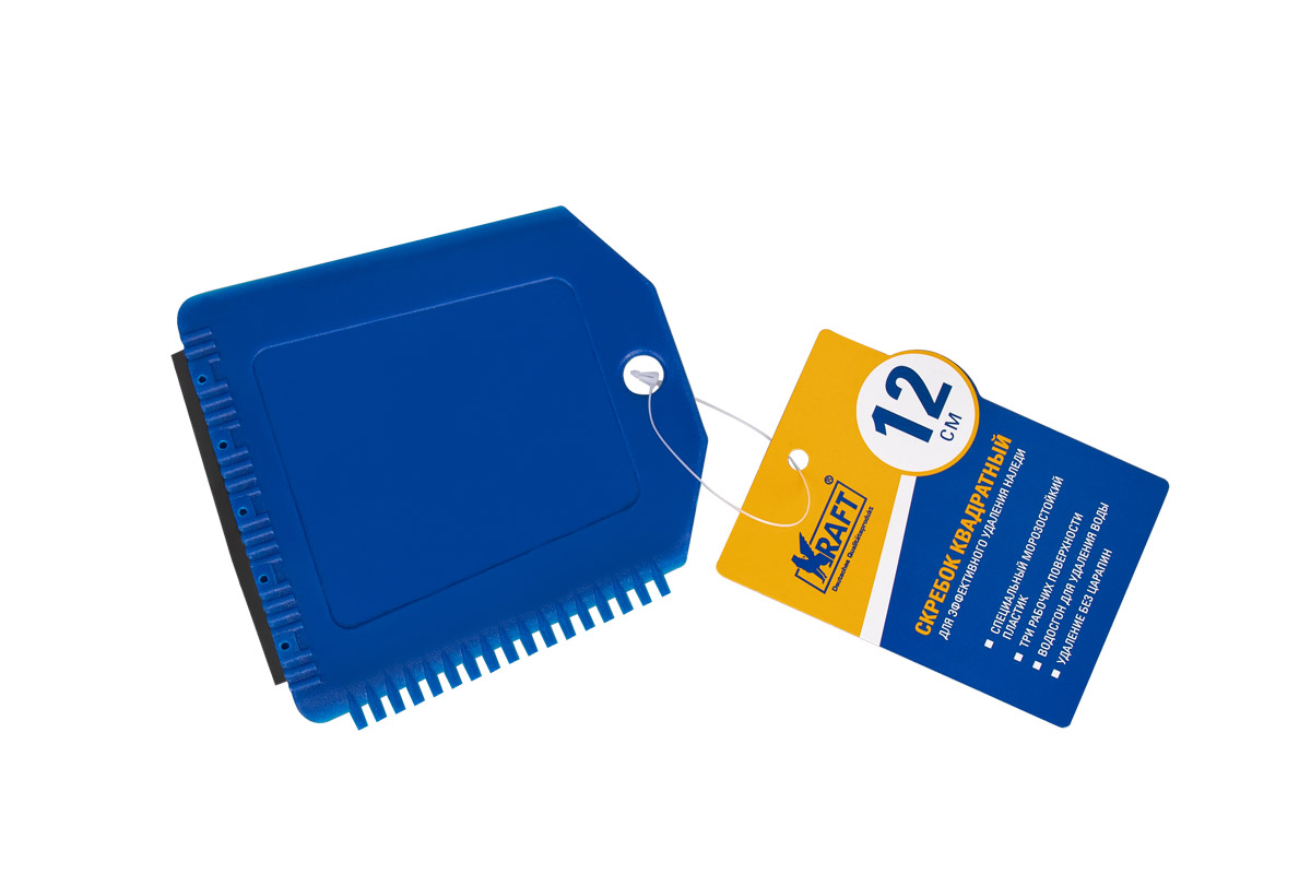 KT835231 — Скребок квадратный с водосгоном KRAFT