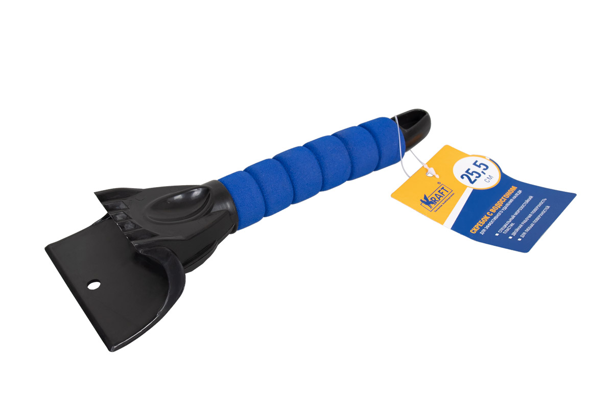 KT835233 — Скребок с двойной рабочей поверхностью (25 см) KRAFT