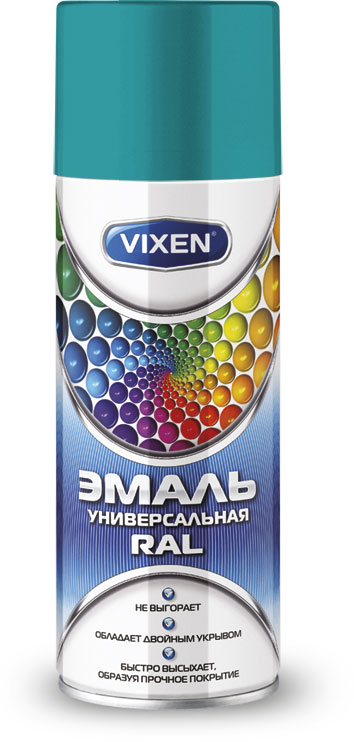 VX15018 — Краска (0,52лБирюзовый) VIXEN