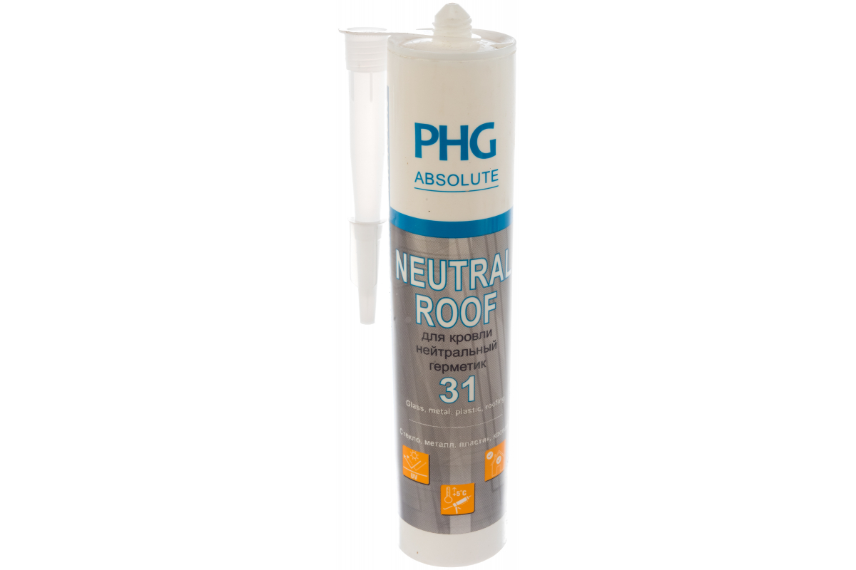 448746 — PHG ABSOLUTE NEUTRAL ROOF силиконовый герметик прозрачный 280 ML 448746 PH