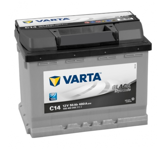 C14 — Аккумулятор (емкость А/Ч 56,  напряжение V 12) VARTA