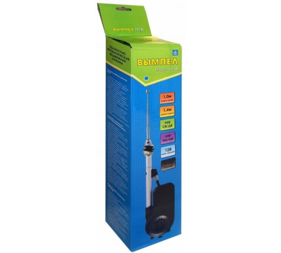 4043 — Антенна орион 107а внешняя FM/укв/кв/св/дв ВЫМПЕЛ