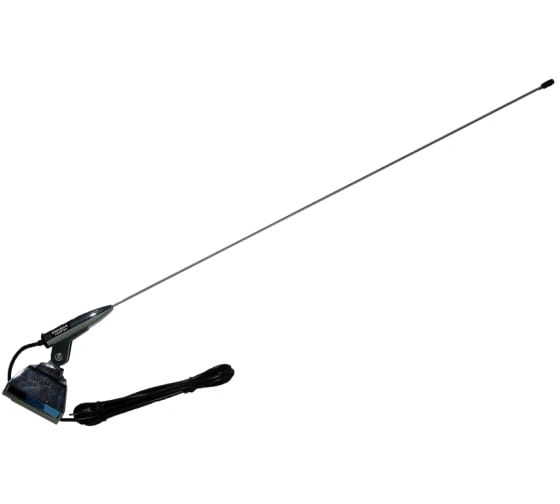 4050 — Антенна на желоб вымпел 320F штыревая хром 72см ВЫМПЕЛ