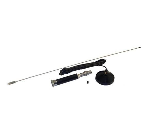 4069 — Вымпел антенна на магните хром,100см 2431 4069 ВЫМПЕЛ