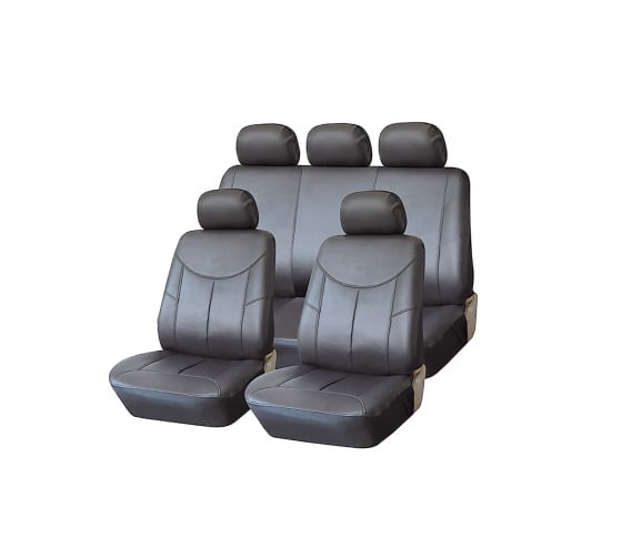 835626 — KRAFT чехлы универсальные для автомобильных сидений STYLE, экокожа, серые KT 83 KRAFT