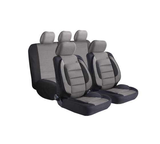 835639 — KRAFT чехлы универсальные для автомобильных сидений COMFORT, полиэстер, чернос KRAFT