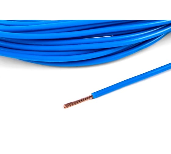 AX3541004 — CARGEN провод пвам голубой 1,5 кв.мм, 100м. бухта AX3541004 CARGEN