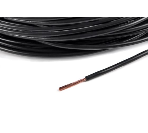 AX358100 — Провод монтажный пвам 100м (сечение 25 квмм) черный CARGEN CARGEN