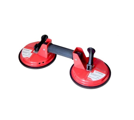 F63404 — Съемникстеколдвухзажимнойсприсосками(диам.145мм,алюминий) FORSAGE