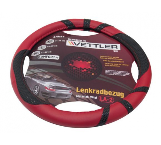 MLA2RED — ОплетканарульM3738см.(210815,иномарки)винилкрасныйVETTLERKOMFORT VETTLER