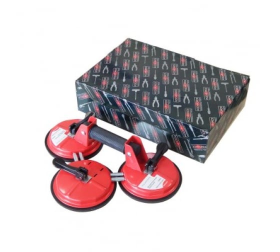 RF63406 — СъемникстеколD=145мм3хзажимной(алюминий)сприсоскамиROCKFORCE FORCE