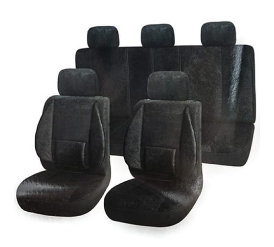 S01301074 — Чехлысиденьявельвет11предм.SKYWAYPROTECT2S01301074черный SKYWAY