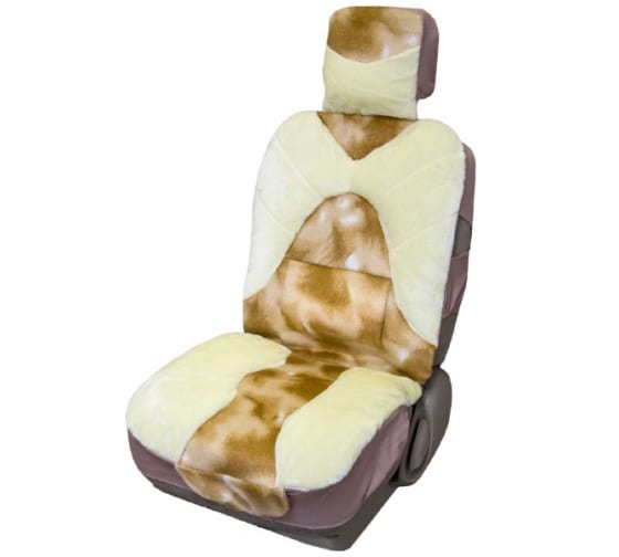 S03001011 — Чехлысиденьямеховыеискусственныепредмбежевый SKYWAY