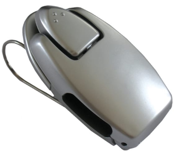 ZA512 — Держательклипдляочков(серебристый)ZA512(50штуп) ZEUS