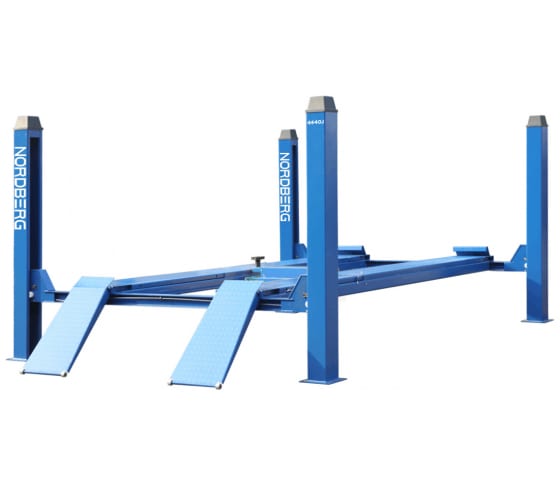 4440J380V — Четырехстоечный подъемник NORDBERG 4440J, г/п 4 тонны с траверсой NORDBERG