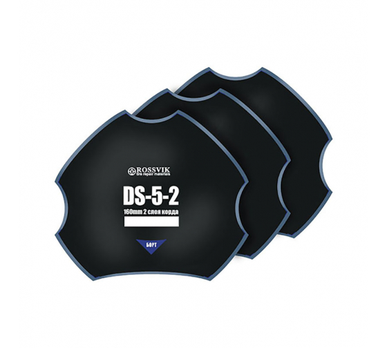 DS52B10 — DS52 пластырь диагональный 160мм  2сл  10 шт. в уп. ROSSVIK