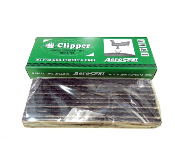 E207 — CLIPPER жгут CLIPPER E207 черный тонкий 185мм уп 50шт CLIPPER