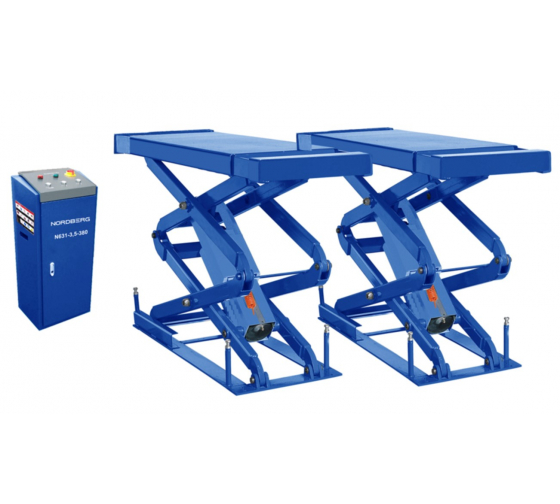 N63135380 — Ножничный подъемник NORDBERG N6313.5т (380в) + SUV NORDBERG